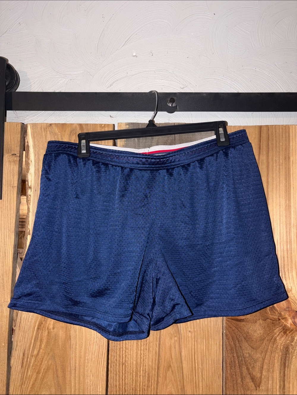 Y2K Champion Women’s Navy Athletic Mesh Shorts
